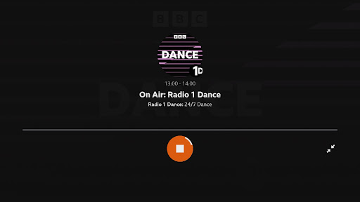 BBC Sounds Screen 3