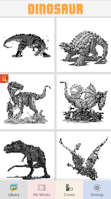 Dinosaur - Pixel Artのおすすめ画像5