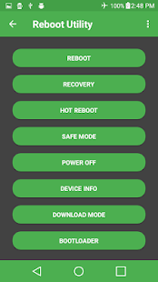 Reboot Utility Varies with device APK screenshots 8