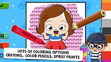 Baby Coloring game - Baby Townのおすすめ画像4