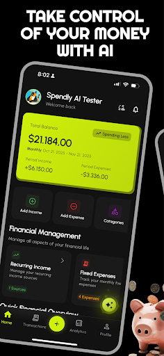 SpendlyAI Budget App and Money