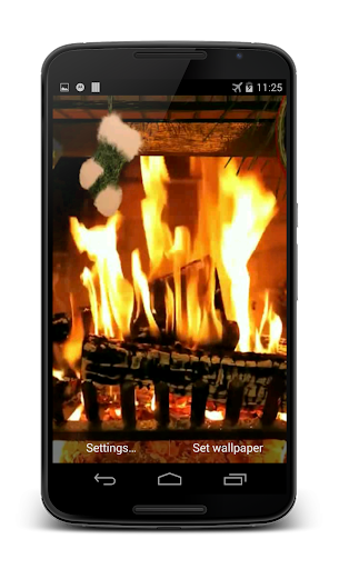 Fireplace for Christmas 3D