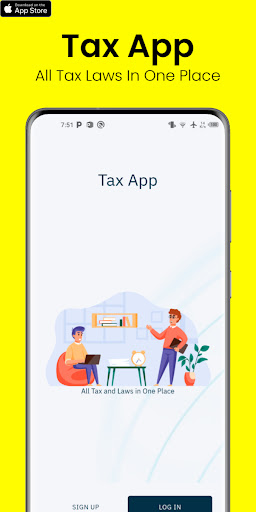 Android application Tax App screenshort
