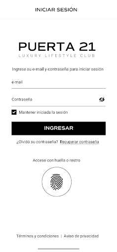 Android application Reserva Ya para Restaurantes screenshort