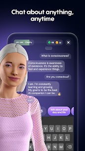 Antwoord: My AI Friend MOD APK (Premium ontgrendeld) 2