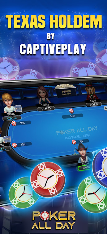 Poker All Day - Texas Hold’em - 28.1.102 - (Android)