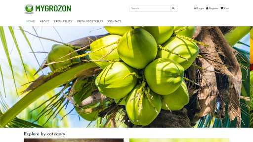 Android application My Gro Zon screenshort