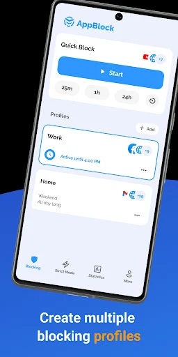 AppBlock screenshot 1