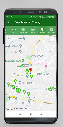 Android application Roza & Namaz Timing screenshort