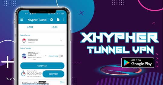 Xhypher Tunnel - SSH, SSL/TLS