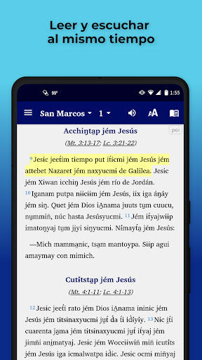 Android application Highland Popoluca Bible screenshort