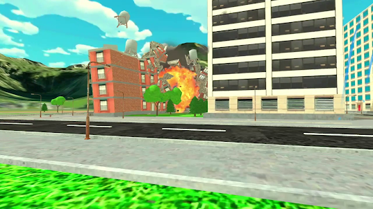 City Destruction Simulator 3D
