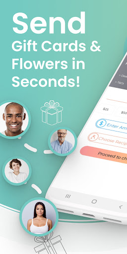 Android application Giftworld: Send gift cards screenshort