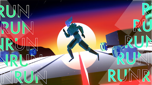 Android application Synthwave Runner screenshort