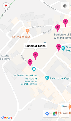 Siena on foot Screen 2