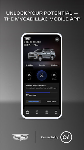 Android application myCadillac screenshort