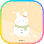 Cover Image of ダウンロード 카카오톡 테마 - 토깽이 눈사람 9.4.5 APK
