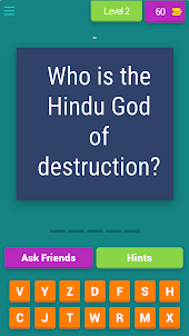 Hindu God Quiz Game