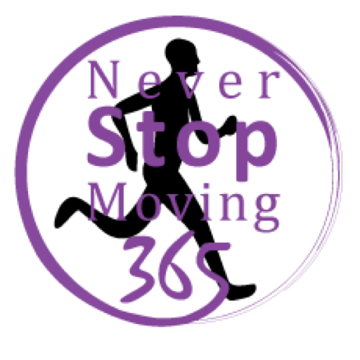 NeverStopMoving365 logo