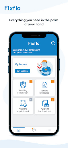 Fixflo Contractor App Screen 2