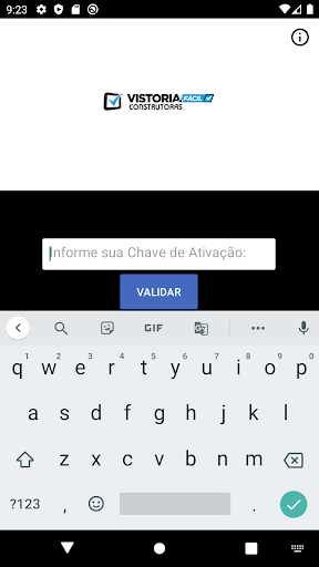 Android application Vistoria Fácil Construtoras screenshort