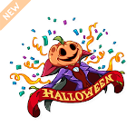 Cover Image of Unduh Halloween Stickers WAStickerApps 2.1 APK