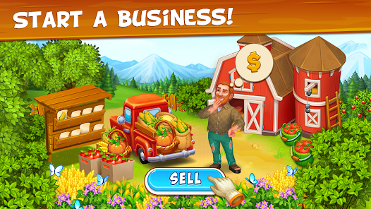 Farm Town Family Farming Day V.3.72 For Android (Unlimited Diamonds) Gallery 5