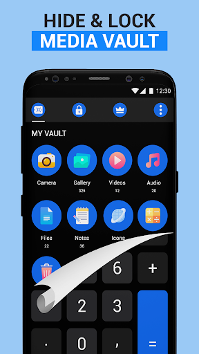 Calculator Lock: Media Vault Screen 3