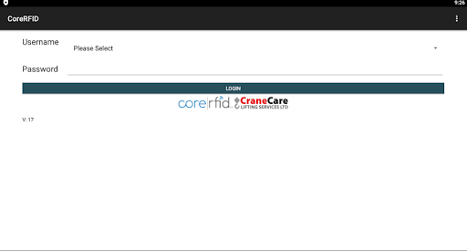 Android application Crane Care Inspections screenshort