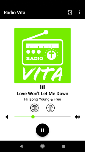 Android application Radio Vita screenshort