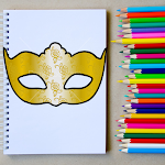 Cover Image of Скачать How to Draw Party Mask  APK