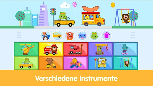 Klaviermusikspiele für Kinder