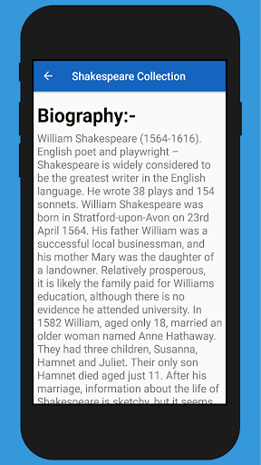 Shakespeare Quotes Screen 3