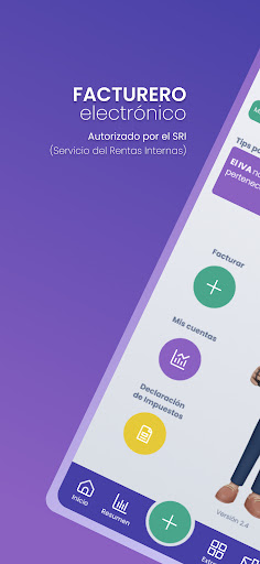 Android application Acolitax - factura facilito screenshort