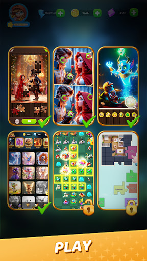 Merge Fairy Tales - Merge Game - Puzzle - games