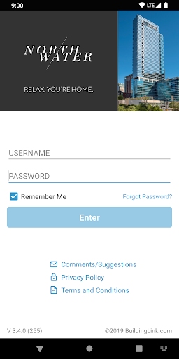 Android application North Water Residences screenshort