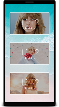 Taylor Swift Clock Widgetsのおすすめ画像1