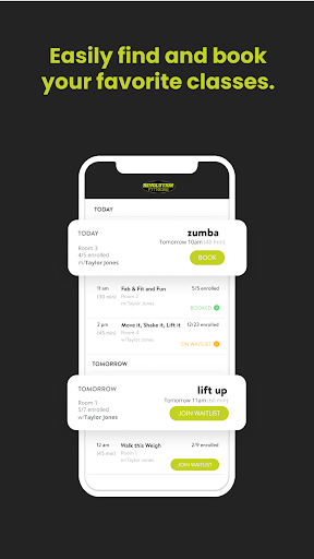 Revolution Fitness Gyms Screen 3