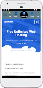Web hosting app