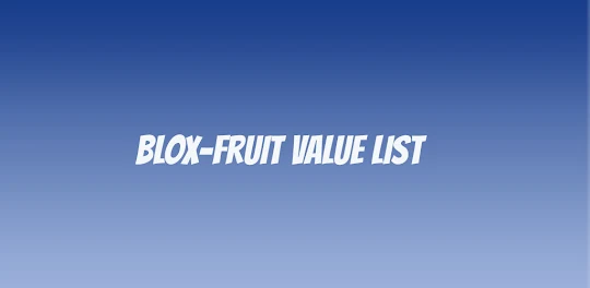 blox fruits value list 2023