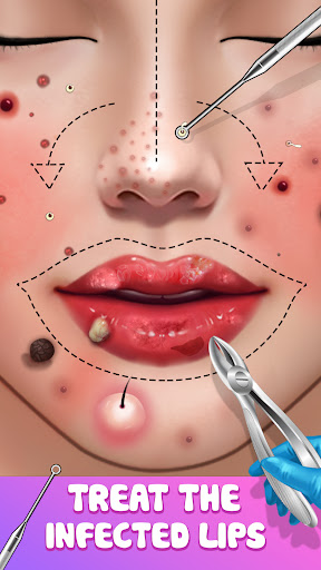 ASMR Doctor Games Makeup Salon Screen 3