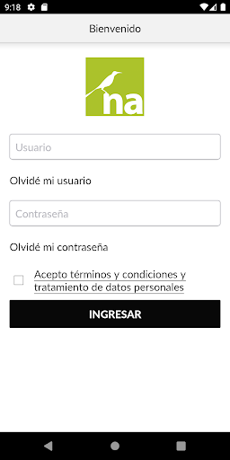 Android application Nadesba screenshort
