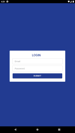 Android application Gluon Mobile Order screenshort
