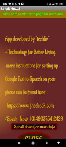 SpeakNow Screen 2