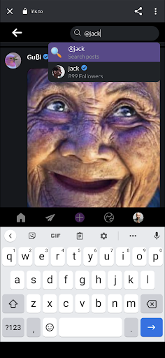Iris – The Nostr client Screen 3