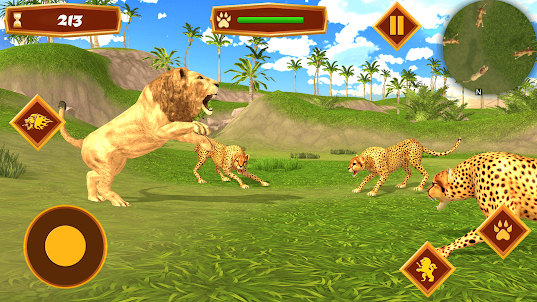 Wild Lion Simulator Family