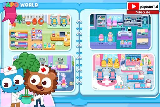 Screenshot of Papo Town: Hospital Story