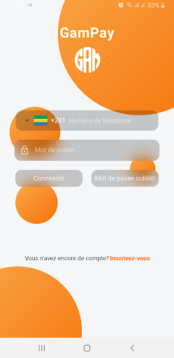 Android application GamPay screenshort