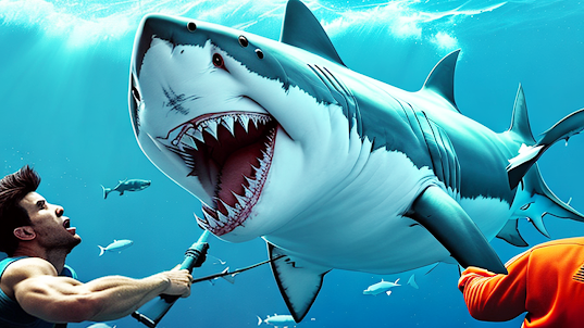 Shark Attack Games Offline