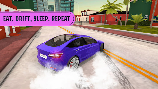 Tesla Drifting Car Game 2022  screenshots 16